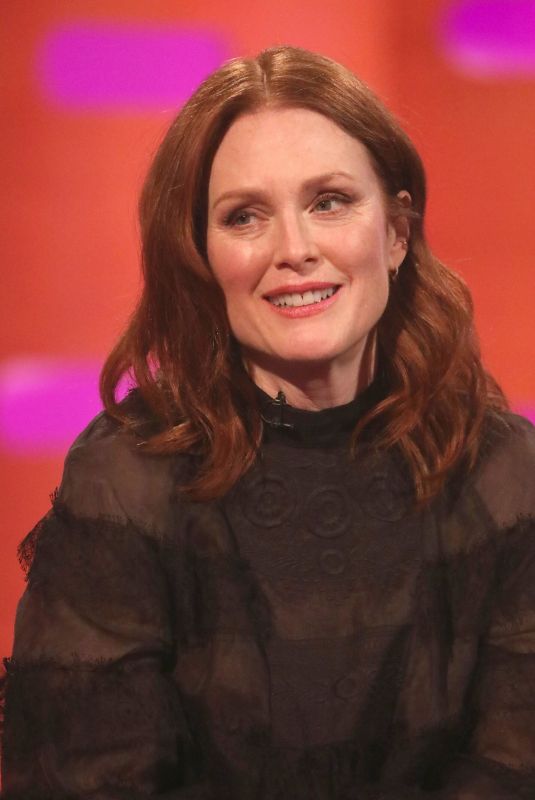 JULIANNE MOORE at Graham Norton Show in London 04/11/2019