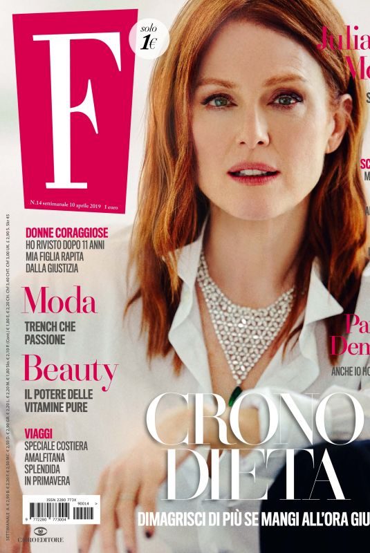 JULIANNE MOORE in F  Magazine, April 2019