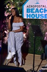 JUSTINE SKYE at Aero x Repreve Eco Friendly Collection in Malibu 04/26/2019