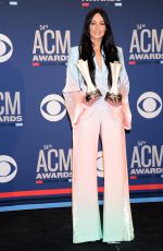 KACEY MUSGRAVES at 2019 Academy of Country Music Awards in Las Vegas 04/07/2019