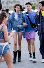 KAIA GERBER and Wellington Grant at Coachella 2019 in Indio 04/12/2019