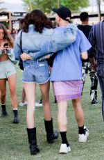 KAIA GERBER and Wellington Grant at Coachella 2019 in Indio 04/12/2019