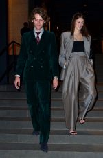KAIA GERBER and Wellington Grant at Marc Jacobs