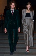 KAIA GERBER and Wellington Grant at Marc Jacobs