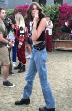 KAIA GERBER Out at Coachella Valley Music and Arts Festival in Indio 04/14/2019