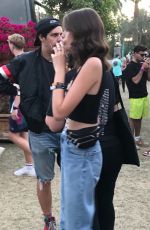 KAIA GERBER Out at Coachella Valley Music and Arts Festival in Indio 04/14/2019