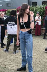 KAIA GERBER Out at Coachella Valley Music and Arts Festival in Indio 04/14/2019
