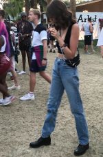 KAIA GERBER Out at Coachella Valley Music and Arts Festival in Indio 04/14/2019