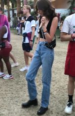 KAIA GERBER Out at Coachella Valley Music and Arts Festival in Indio 04/14/2019