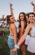 KALANI HILLIKER at Coachella - Instagram Pictures and Video, April 2019