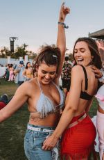 KALANI HILLIKER at Coachella - Instagram Pictures and Video, April 2019