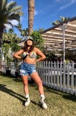 KALANI HILLIKER at Coachella - Instagram Pictures and Video, April 2019