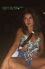 KALANI HILLIKER at Coachella - Instagram Pictures and Video, April 2019