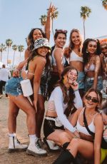 KALANI HILLIKER at Coachella - Instagram Pictures and Video, April 2019