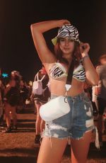 KALANI HILLIKER at Coachella - Instagram Pictures and Video, April 2019