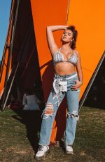 KALANI HILLIKER at Coachella - Instagram Pictures and Video, April 2019