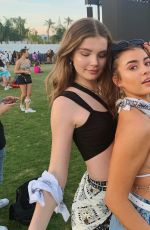 KALANI HILLIKER at Coachella - Instagram Pictures and Video, April 2019