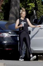 KALEY CUOCO Leaves a Gym in Los Angeles 04/18/2019