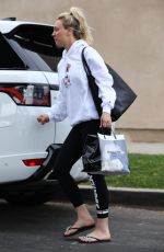 KALEY CUOCO Leaves a Nail Salon in Los Angeles 04/28/2019