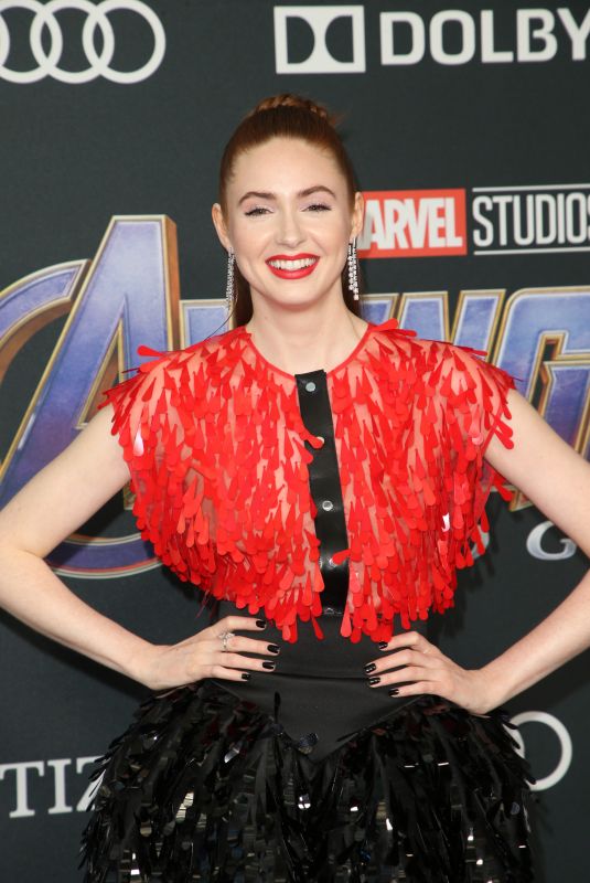 KAREN GILLAN at Avengers: Endgame Premiere in Los Angeles 04/22/2019