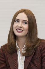 KAREN GILLAN at Avengers: Endgame Press Conference in Los Angeles 04/07/2019