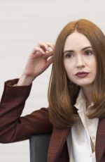 KAREN GILLAN at Avengers: Endgame Press Conference in Los Angeles 04/07/2019