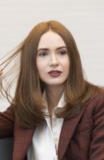 KAREN GILLAN at Avengers: Endgame Press Conference in Los Angeles 04/07/2019