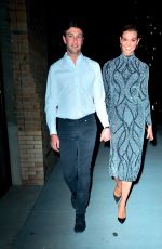 KARLIE KLOSS and Josh Kushner Leaves Project Runway Party in New York 04/18/2019