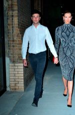 KARLIE KLOSS and Josh Kushner Leaves Project Runway Party in New York 04/18/2019