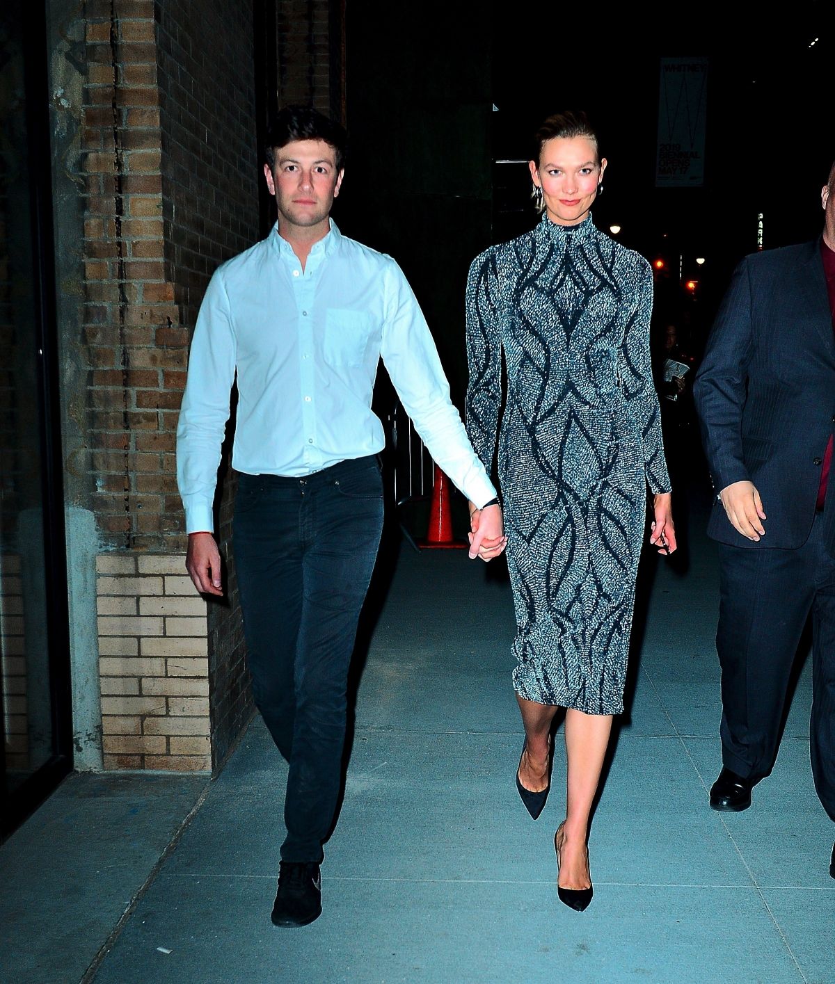KARLIE KLOSS and Josh Kushner Leaves Project Runway Party in New York 04/18/2019 ...1200 x 1415