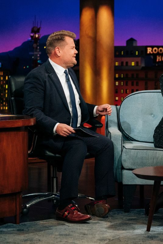 KARLIE KLOSS at Late Late Show with James Corden in New York 04/15/2019