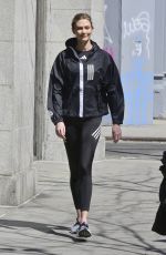 KARLIE KLOSS on the Set of a Adidas Photoshoot in New York 04/03/2019