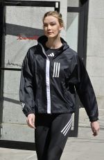 KARLIE KLOSS on the Set of a Adidas Photoshoot in New York 04/03/2019