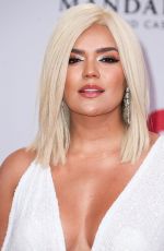 KAROL G at 2019 Billboard Latin Music Awards Press Room in Las Vegas 04/25/2019