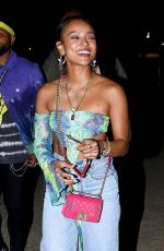 KARRUECHE TRAN and Victor Cruz at Neon Carnival at Coachella in Palm Springs 04/13/2018