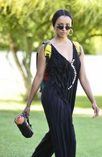 KAT GRAHAM Out at Coachella Valley Festival in Indio 04/21/2019