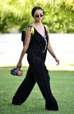 KAT GRAHAM Out at Coachella Valley Festival in Indio 04/21/2019
