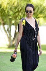 KAT GRAHAM Out at Coachella Valley Festival in Indio 04/21/2019