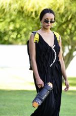 KAT GRAHAM Out at Coachella Valley Festival in Indio 04/21/2019