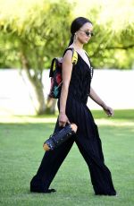 KAT GRAHAM Out at Coachella Valley Festival in Indio 04/21/2019