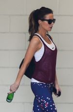 KATE BECKINSALE at a Gym in Los Angeles 04/27/2019