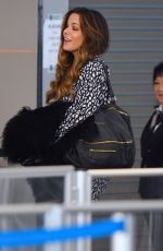 KATE BECKINSALE at JFK Airport in New York 04/18/2019