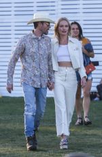 KATE BOSWORTH and Michael Polish Out at Coachella 04/13/2019