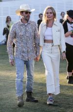 KATE BOSWORTH and Michael Polish Out at Coachella 04/13/2019