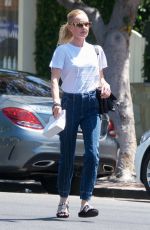 KATE BOSWORTH in Denim Leaves Violet Grey Cosmetics in West Hollywood 04/17/2019