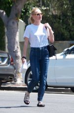 KATE BOSWORTH in Denim Leaves Violet Grey Cosmetics in West Hollywood 04/17/2019