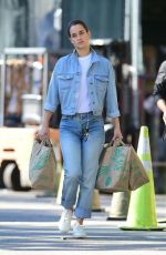 KATE HARRISON in Double Denim Leaves Trader Joe