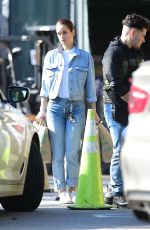 KATE HARRISON in Double Denim Leaves Trader Joe