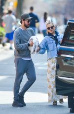 KATE HUDSON and Danny Fujikawa Out in New york 04/08/2019