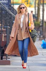 KATE HUDSON Out and About in New York 04/03/2019